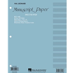 Manuscript Paper Deluxe Pad (Blue)