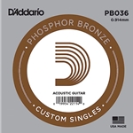 D'Addario PB036_06970 D'ADDARIO PHOS BRZ GAUGE