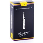 Vandoren SR203_36227 VAND SOPRANO SAX REED #3 10/BX