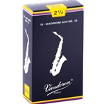 Vandoren SR2125_36233 VAND ALTO SAX REED #2-1/2