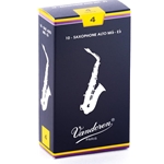 Vandoren SR214_36236 VAND ALTO SAX REED #4    10/BX