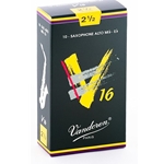 Vandoren SR7025_39071 VAND V16 A/SAX REED#2-1/2 10BX