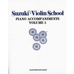 Suzuki Violin Piano Acc. Vol 3