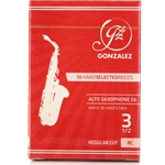 Gonzalez Reeds ASAXG35 Reed, Alto Saxophone Gonazlez Reed, 10/box, # 3.5