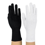 Style Plus LWB-850M Black Cotton Long Gloves