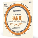 D'Addario- Fret EJ61 D'Addario Banjo Medium