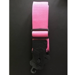 Generic PS3PK_91442 PINK POLY/COTTON GUITAR STRAP