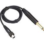 WA305 Shure WA-305 Guitar Cable w/ Collar Lock