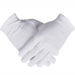 Style Plus COT100L Wh. Cotton Gloves L