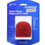 A58WS-RED Shure Red Mic Windscreen