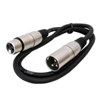 RAPCOI RBM1-1-I Rapco 1' Lo Z Mic Cable