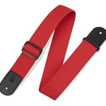 Levys M8POLYRED 2" Poly Strap Red