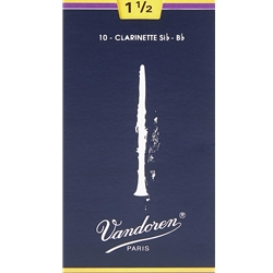 Vandoren CR1015_36146 VAND Bb CLAR REED #1-1/2 10/BX