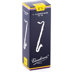 Vandoren CR1225_36163 VAND BASS/CLAR REED #2-1/2