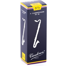 Vandoren CR1235_36165 VAND BASS/CLAR REED #3-1/2