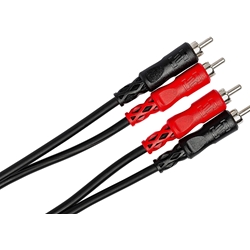 Generic CRA202_86023 DUAL CABLE RCA-RCA 6.6 FT.