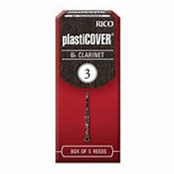 Rico RRP05BCL300_737 RICO PLSTCVR CLAR REED 5/BX 3