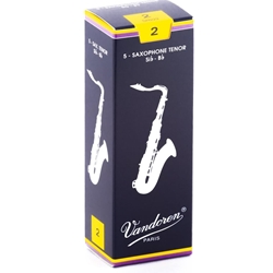 Vandoren SR222_36240 VAND TENOR SAX REED #2    5/BX