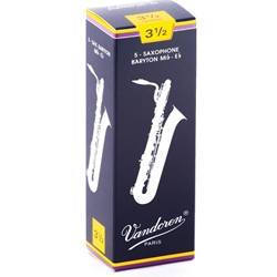 Vandoren SR2435_60325 VAND 3.5 BARI SAX RD 5/BX