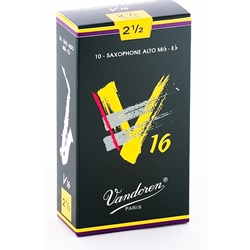 Vandoren SR7025_39071 VAND V16 A/SAX REED#2-1/2 10BX