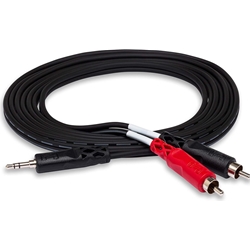 CMR210_85993 HOSA 3.5mm TRS to Dual RCA