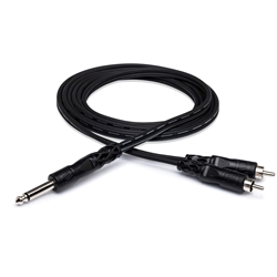 HOSA CYR303 Hosa Dual Cable 1/4 to RCA