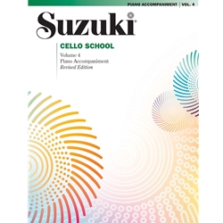 Suzuki Cello Piano Acc Volume 4