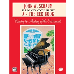 Schaum Piano Course A: Red Bk