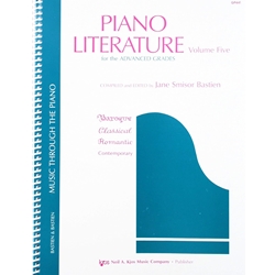 Piano Literature Vol 5 BASTIEN SP