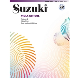 Suzuki Viola Vol 2 Bk & CD