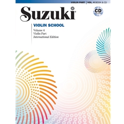 Suzuki Violin Vol 4 Bk & CD