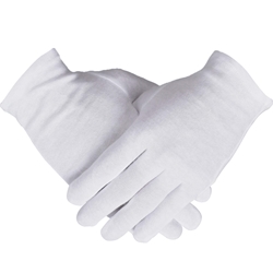 DSI GLCOREWHXS WH Cotton Gloves XS