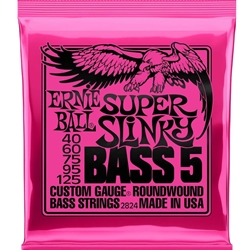 Ernie Ball EB2824 ERNIE BALL SUPER SLINKY BASS 5STR