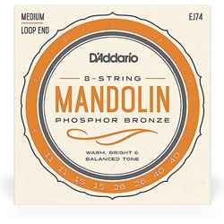 D'Addario EJ74 Mandolin Med