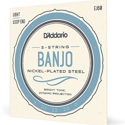 D'Addario- Fret EJ60 D'Addario Banjo Lights