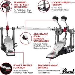 Pearl P-1032R Double Bass Drum Pedal