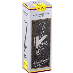 Vandoren CR6225 Vand 2.5 V12 Bass Clar Reeds