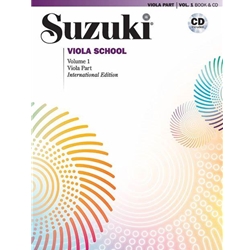 Suzuki Viola Vol. 1 Bk & CD