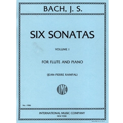 Bach Six Sonatas Flute & Piano