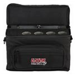 Gator Cases SH-MICBAG04 Gator 4 Pack Mic Bag